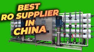 Best Industrial RO Plant Supplier in China, Reverse Osmosis Water Purification Treatment Systems