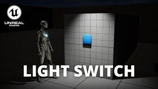How to Switch a Light On and Off with a Button in Unreal Engine 5