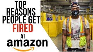 Top Reasons Why People Get Fired From Amazon | Working At Amazon Warehouse