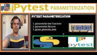 39. Pytest Parametrization | test functions | fixtures | pytest_generate_tests | redundant | Rajiv