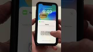 How To ENABLE iPhone Lock Screen Widgets