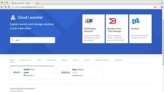 Getting Started with NGINX Plus in Google Cloud Launcher