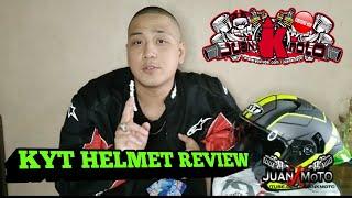 KYT Helmet Review | KYT NFJ | ALWAYS WEAR YOUR HELMET | JUAN K MOTO VLOG