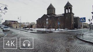 Walking the Streets of Gyumri Armenia in Snowmelt // An Ode to Gyumri's Iconic Handmade Downspouts