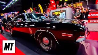 The Black Ghost! 1970 Dodge Hemi Challenger | Mecum Auctions Indy | MotorTrend