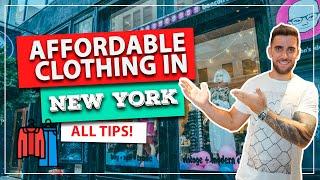 ️ Cheap clothes in NEW YORK! The best stores to go shopping! Departments stores.