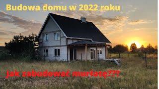 Budowa domu w 2022 roku. Zabudowa murłaty