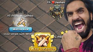 Facing the Number one Clan of CLAN WAR LEAGUE | Clash of clans | Coc