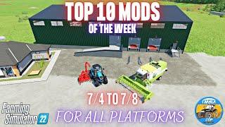 TOP 10 MODS OF THE WEEK - Farming Simulator 22