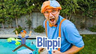 Sink or Float | Blippi Cool Science Experiment for Kids  | Train Song | Moonbug for Kids