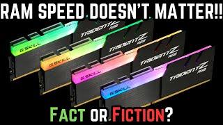 Does RAM Speed Actually Matter For Gaming? - Fact or Fiction