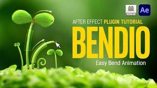After Effects Bendio Plugin Tutorial Easy bend Animation l Bendio 플러그인 튜토리얼