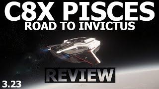 Star Citizen 3.23 - 10 Minutes More or Less Ship Review - C8X PISCES (ROAD TO INVICTUS)