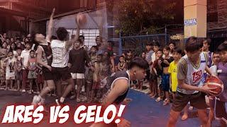 GELO VS ARES 1v1 BASKETBALL!