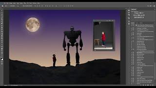 How to add Moon Overlays in Photoshop and Photoshop Elements