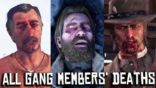 Red Dead Redemption 2 & 1 - All Gang Members' Deaths (from Davey to Abigail) [PC, 4K]