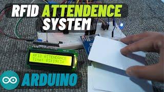 Arduino RFID Check in Check out School,College,Office Attendance System with Time and Date recording