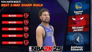 BEST 2-WAY BUILD in NBA 2K25! MAX SHOOTING BADGES! MAX DEFENSIVE BADGES! BEST BUILD NBA 2K25