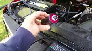 Install and use a mechanic's remote start button for diagnosing issues - easy