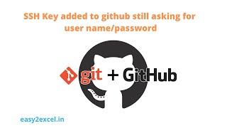 How to fix Git always asking for user credentials