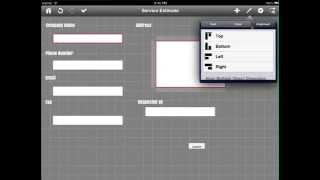 Simple and quick alignment - Touch Forms - Web Form Builder for iOS