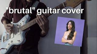 brutal by Olivia Rodriguez Guitar Cover