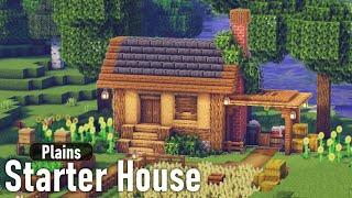 Tutorial | Small and Easy Starter House | Minecraft!