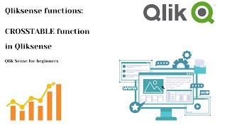 Qlik Sense tutorial: How to use Crosstable function in Qlik Sense