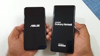 Asus Zenfone 5Z vs Samsung Galaxy Note 8 Speed Test !