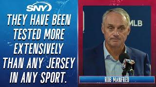 Rob Manfred on MLB's new jerseys, phantom IL, and this being his final term as commissioner | SNY