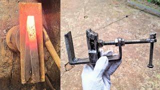 SUPER STRONG G-SHAPED IRON CLAMP MADE FROM SCRAP IRON - Oanh Rust Restore