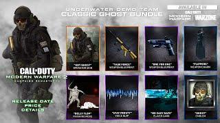 MW2 REMASTERED - Release Date, Price & Underwater Demo Team Classic Ghost Bundle Details