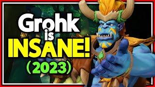 Don't Sleep on GROHK in 2023! - Paladins Grohk Gameplay