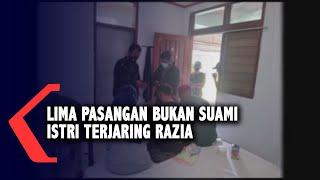 Lima Pasangan Bukan Suami Istri Terjaring Razia