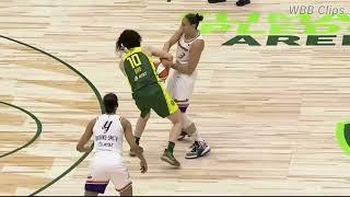 Diana Taurasi & Sue Bird squabble about what happened on a play