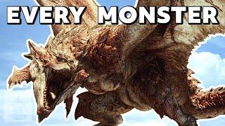 Every Monster In Monster Hunter World in 13 minutes | The Leaderboard