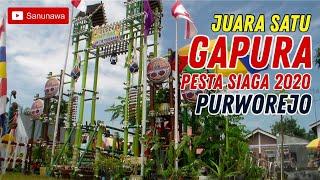 JUARA SATU GAPURA PESTA SIAGA 2020 PURWOREJO