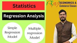 Regression Analysis - Meaning and types | Statistics | Statistics for Economics