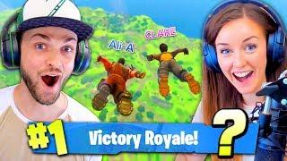 GIRLFRIEND + BOYFRIEND DUOS! (Can we #1 WIN?) - Fortnite: Battle Royale