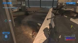 2 warthogs crash into each other - Halo 2