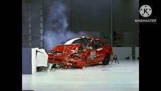 Crash Test 1996-2000 Hyundai Elantra / Avante / Lantra Frontal Offset IIHS