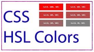 how to use hsl css color hindi | css hex color hindi