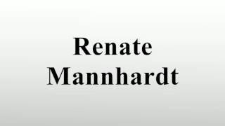 Renate Mannhardt