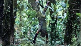 Green snake lady VS Special Forces !Cowardly people are forbidden to watch!