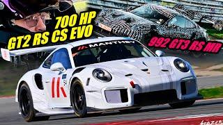 HUMILIATED!  700hp Porsche GT2 RS CS EVO vs 992 GT3 RS MR