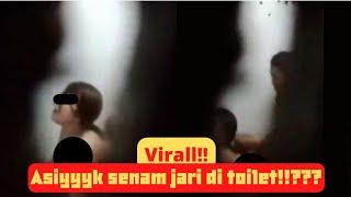 Video viral!!!TKW sedang aduhai di toilet hebohkan medsos!!!