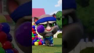 Water Balloon Master!  Talking Tom #Shorts