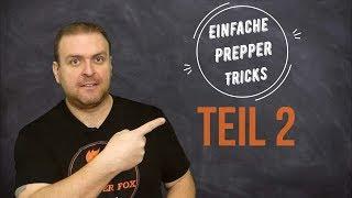 Einfache Prepper Tipps und Tricks - Teil 2