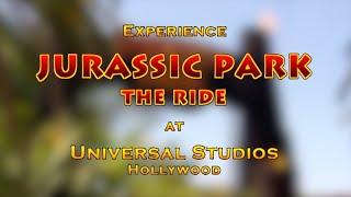 Jurassic Park The Ride Beyond DVD Feature Universal Studios Hollywood Theme Park (2001)