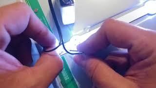 how to test LED strips without tester Using a battery. backlight tester DIY